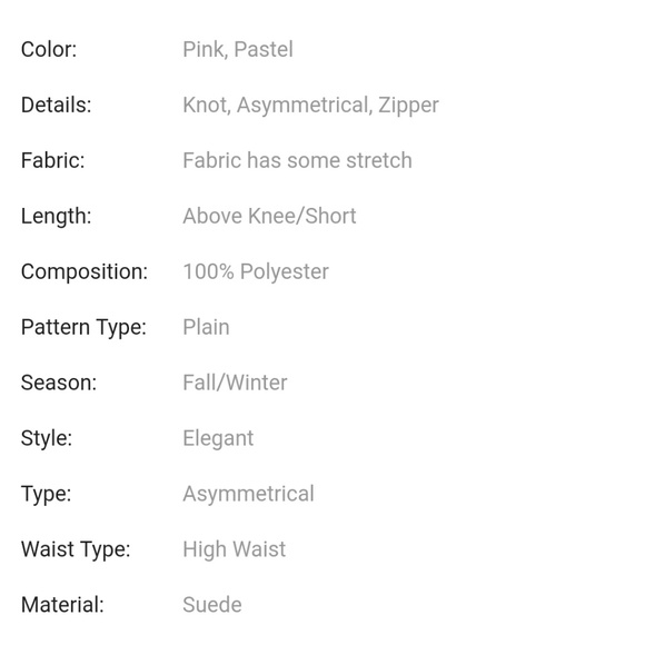 Suede Wrap Mini Skirt - Picture 5 of 5